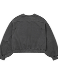 Vintage Panel Cropped Sweatshirt