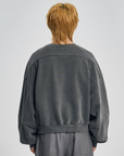 Vintage Panel Cropped Sweatshirt