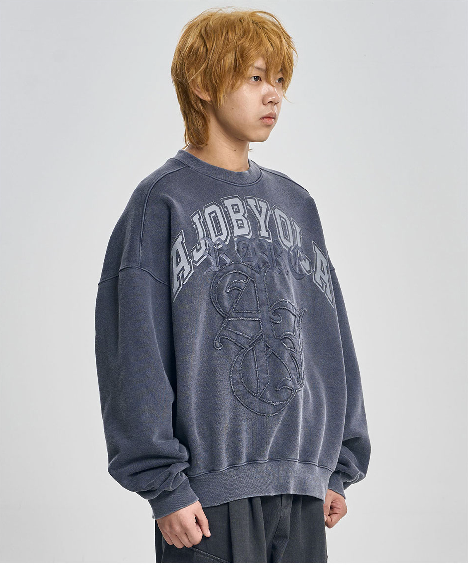 "Rare" Triple Print Washed Sweatshirt